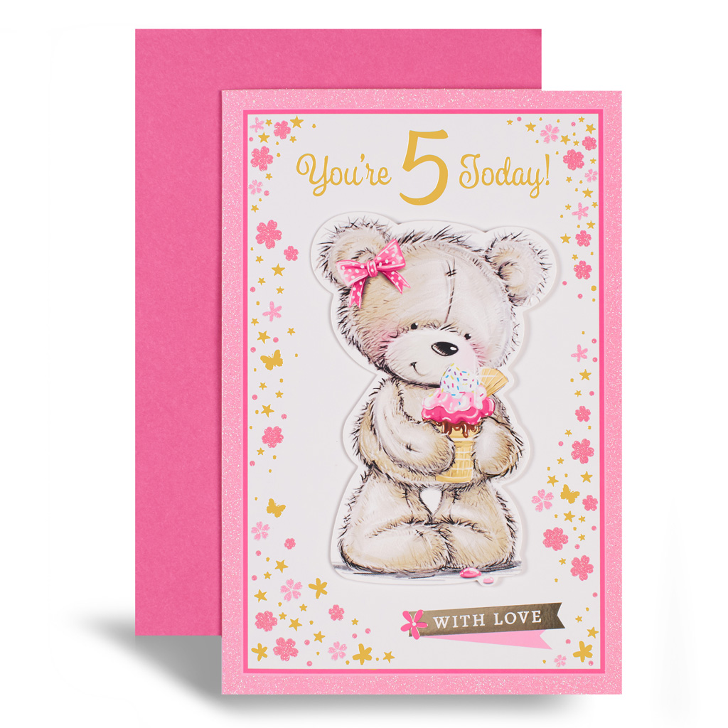 Poppyhill C150 Birthday Age 5 6pk