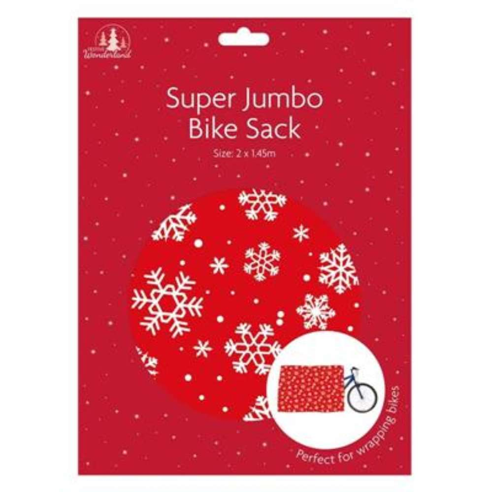 PVC Bike Sack 1.45 x 2m Plush Jumbo Christmas