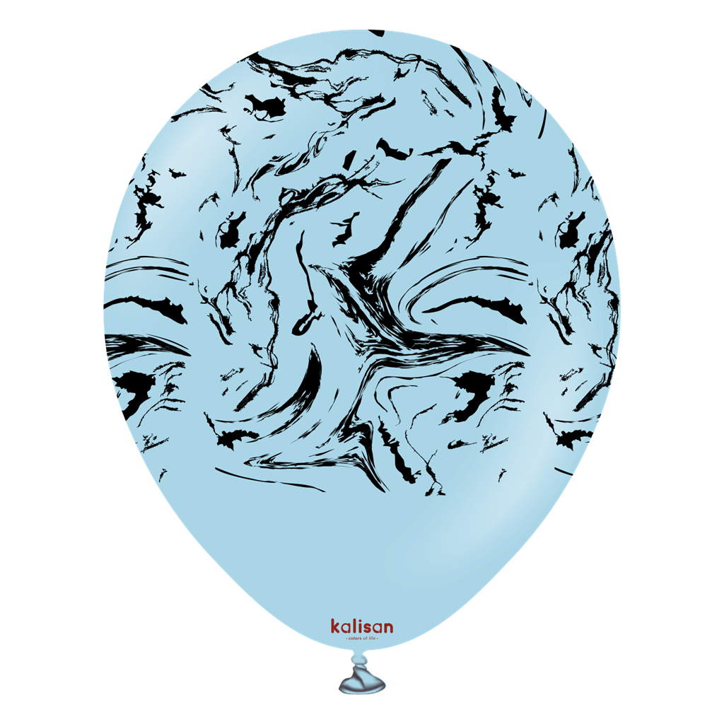 Kalisan Space Nebula Macaron Blue 12" Latex 25pk