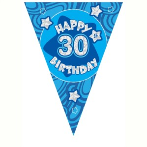 APAC Flag Banner Age 30 Blue 3.6M