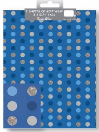 12pk Folded Wrap & Tags Designer