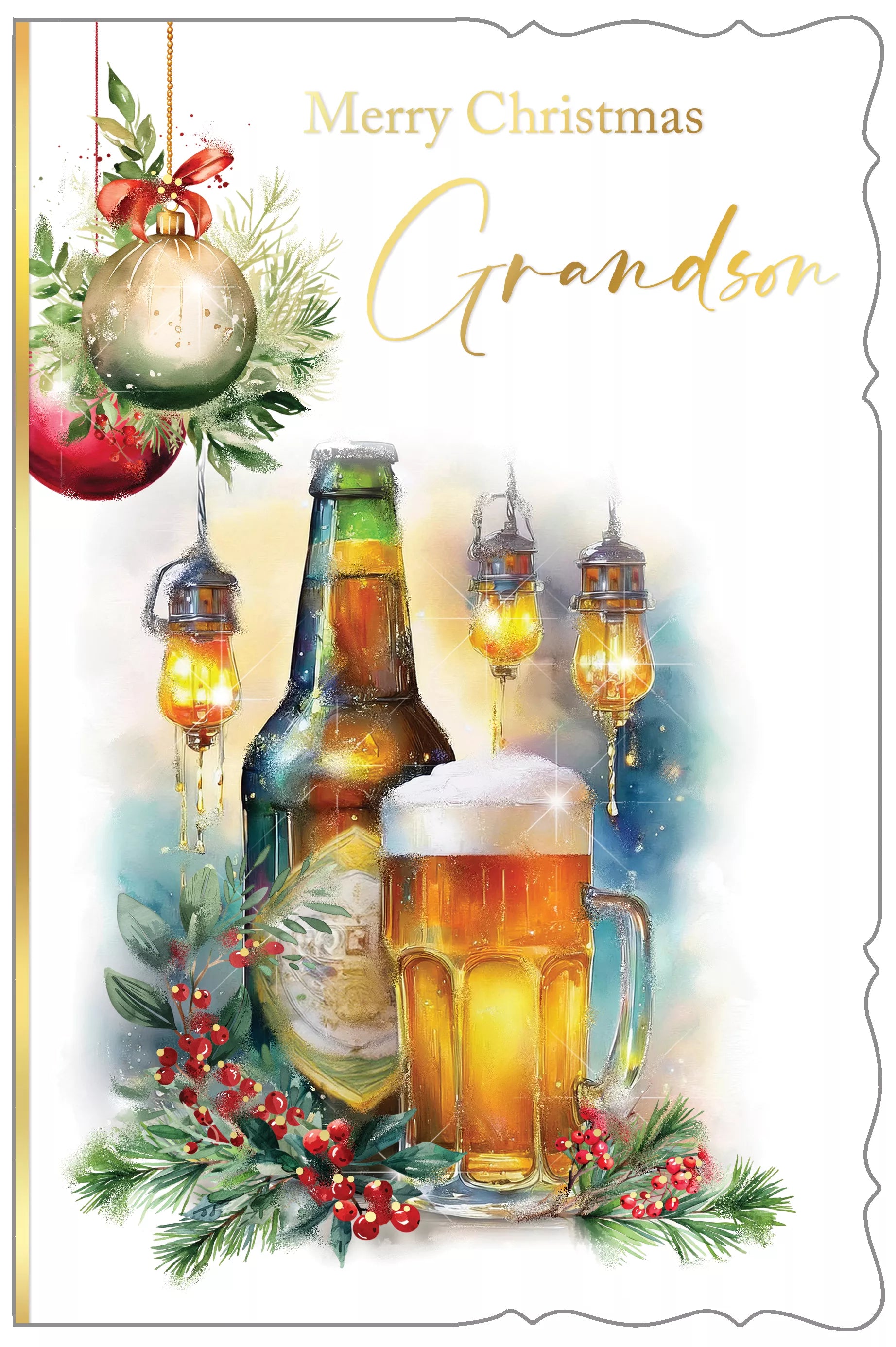 Out Of The Blue C75 Christmas Grandson 6pk