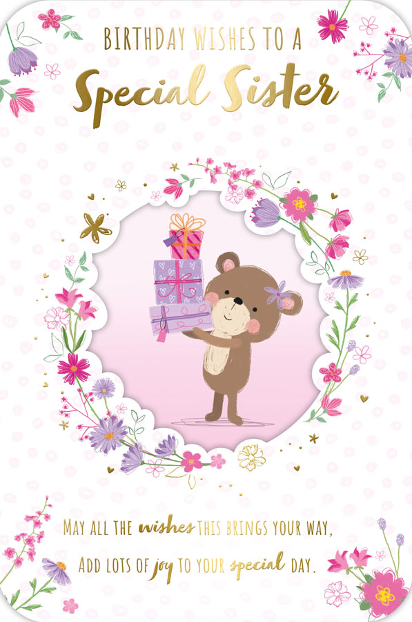 Prelude 6 Pack Cards C75 Birthday Sister