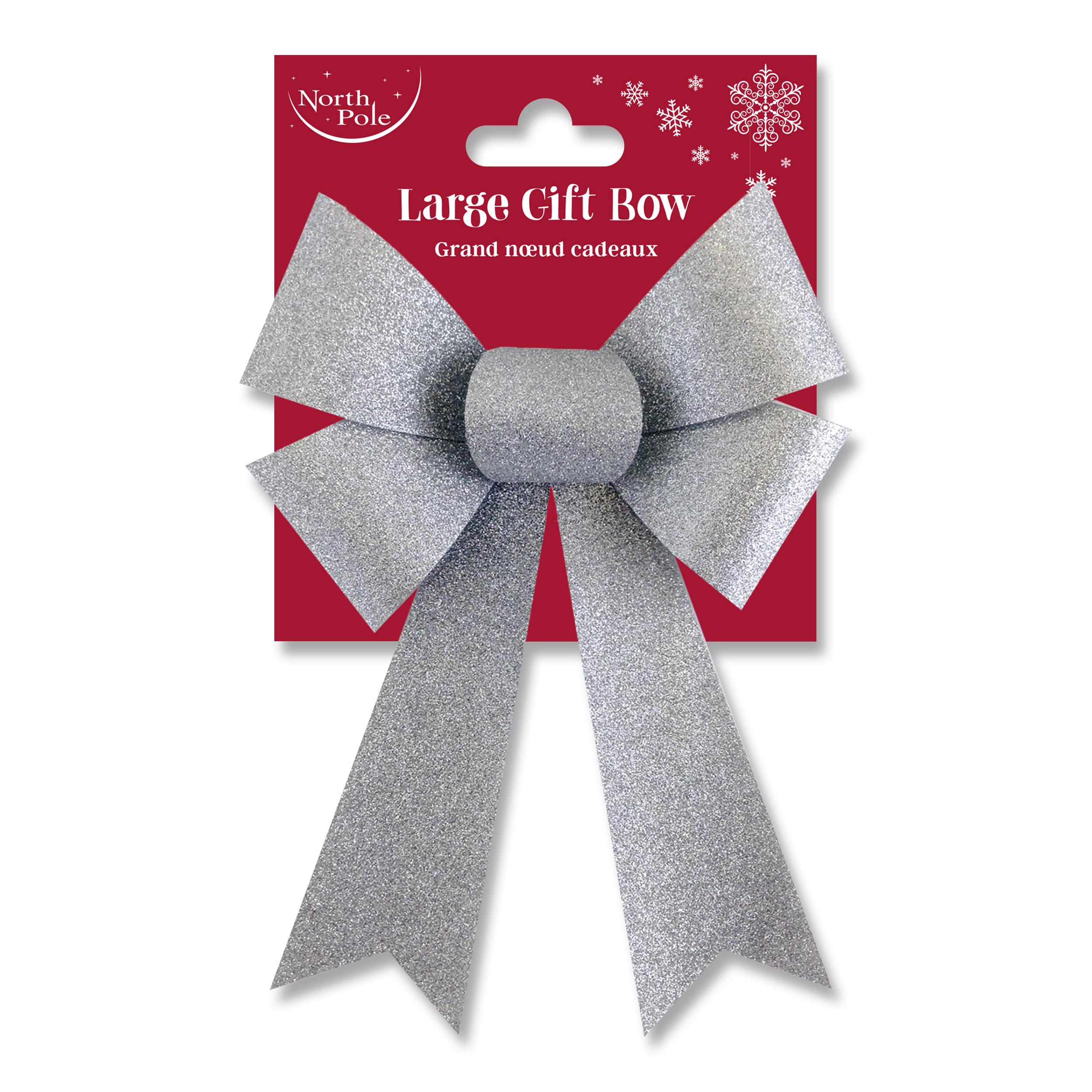 Eurowrap Bow Large Silver