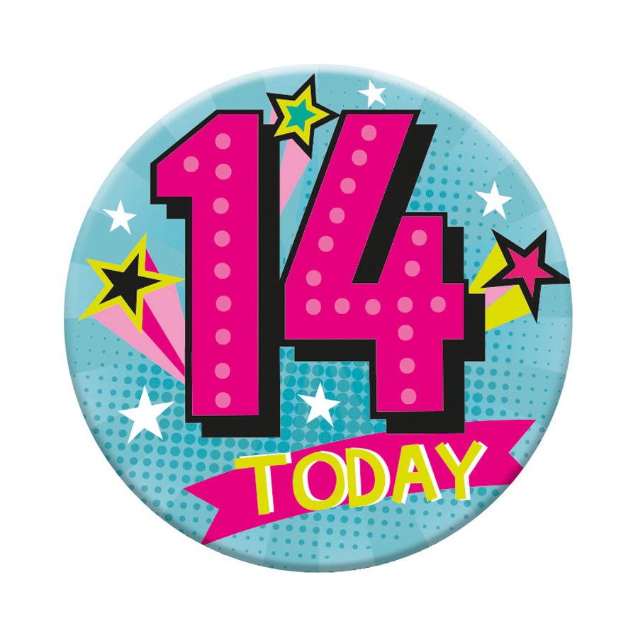 Small Badges Age 14 & 15 Female 6pk