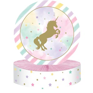 Unicorn Sparkle Honeycomb Centrepiece Decoration