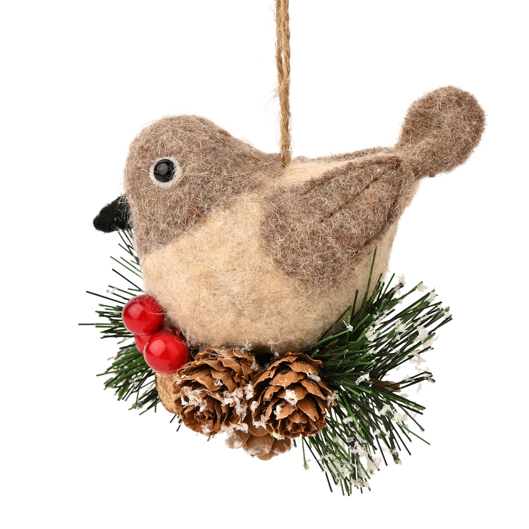 Widdop Decoration Hanging Tree Bird 12cm