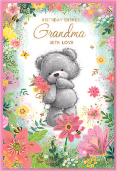 Simon Elvin 6 Pack Cards C50 Birthday Grandma