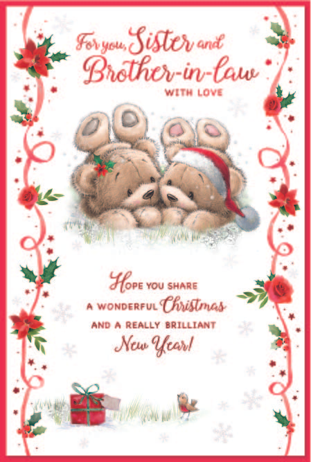 Simon Elvin C75 Christmas Sister & BIL 6pk