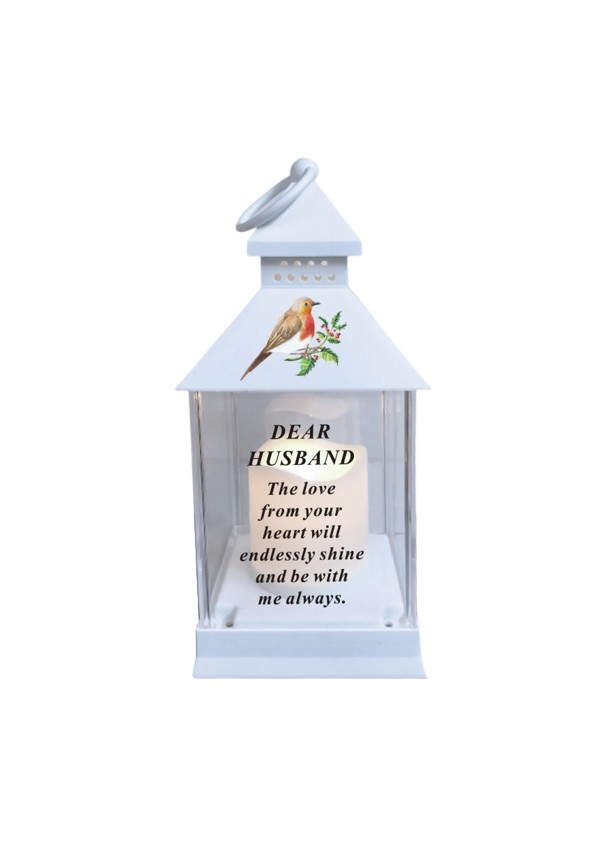 David Fischoff Memorial Lantern Husband 25x10x10cm