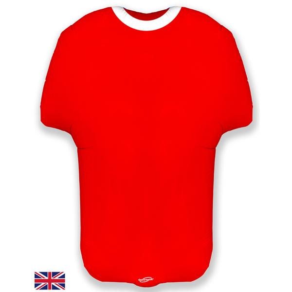 Foil Supershape 24" Sport Shirt Red Metallic