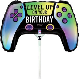 Grabo Vivid Game Controller 14" Foil Balloon