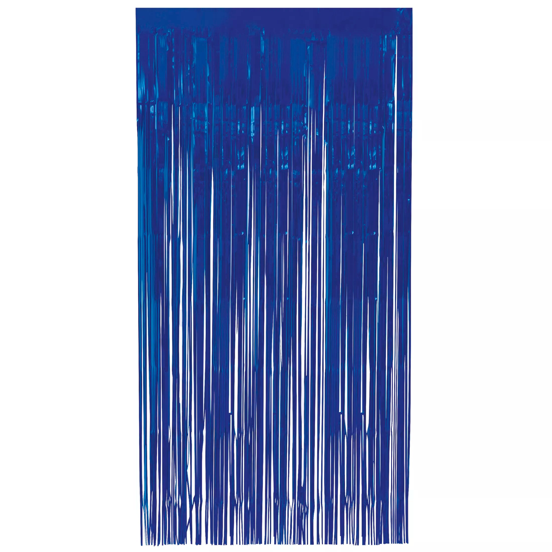 Unique Fringe Door Curtain Royal Blue 1x2M