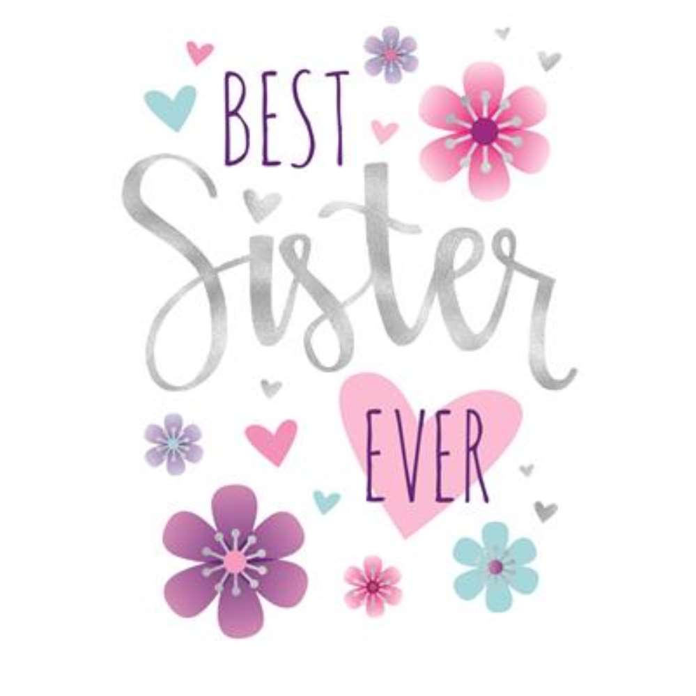 Simon Elvin C50 Birthday Sister 6pk