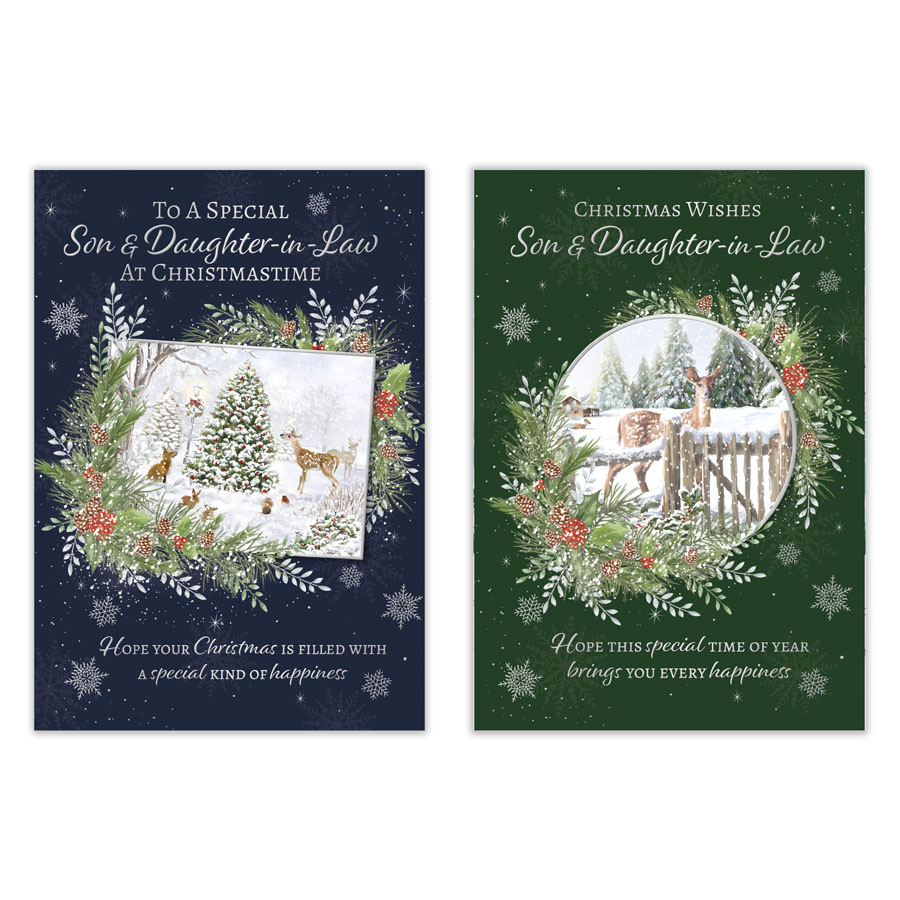 Poppyhill C50 Christmas Son & Daughter-In-Law 12pk
