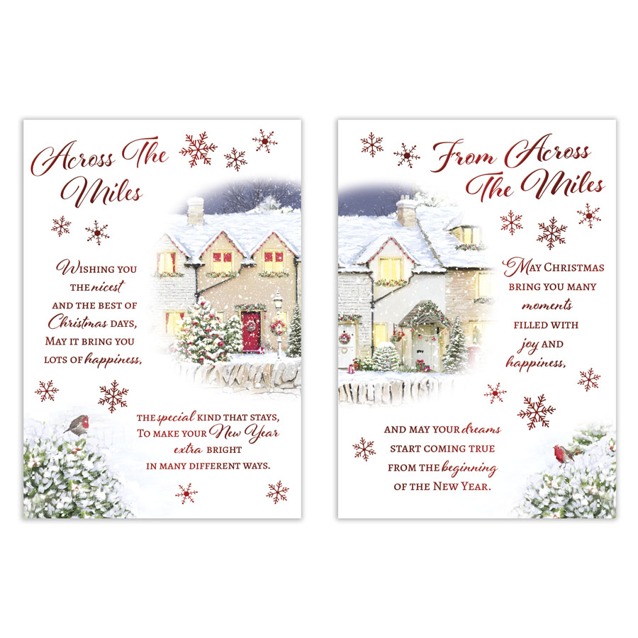 Poppyhill C50 Christmas Across Miles 12pk