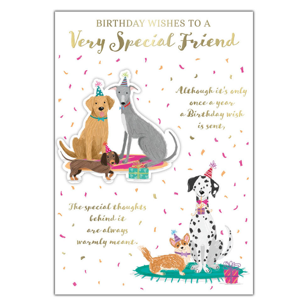 Prelude 6 Pack Cards C90 Birthday Friend
