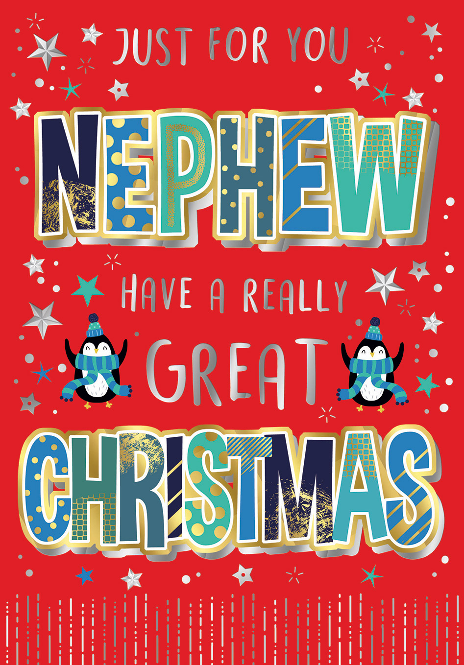 Regal 6 Pack M6 Cards Christmas Nephew