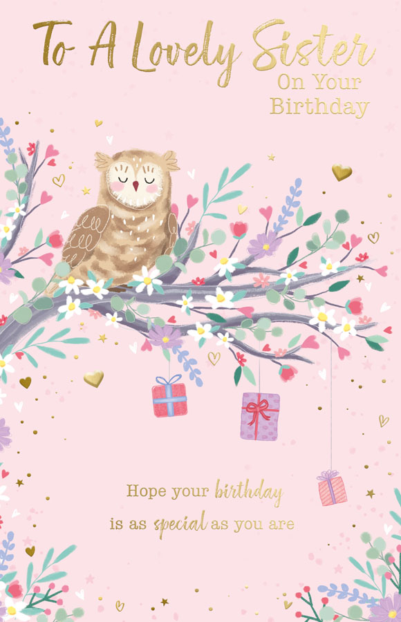 Prelude 6 Pack Cards C375 Birthday Sister