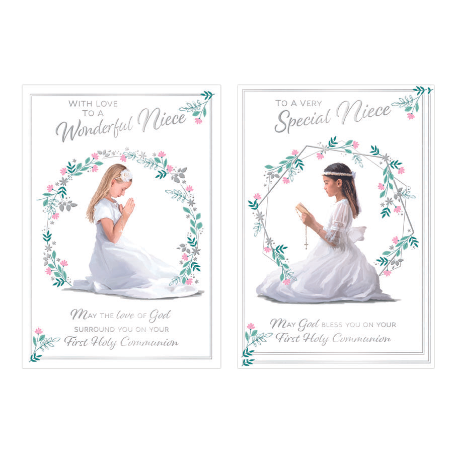 Poppyhill 12 Pack Cards C50 Communion Niece