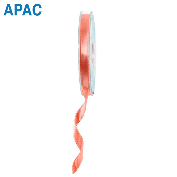APAC Ribbon Satin Rose Gold 10mm x 20M