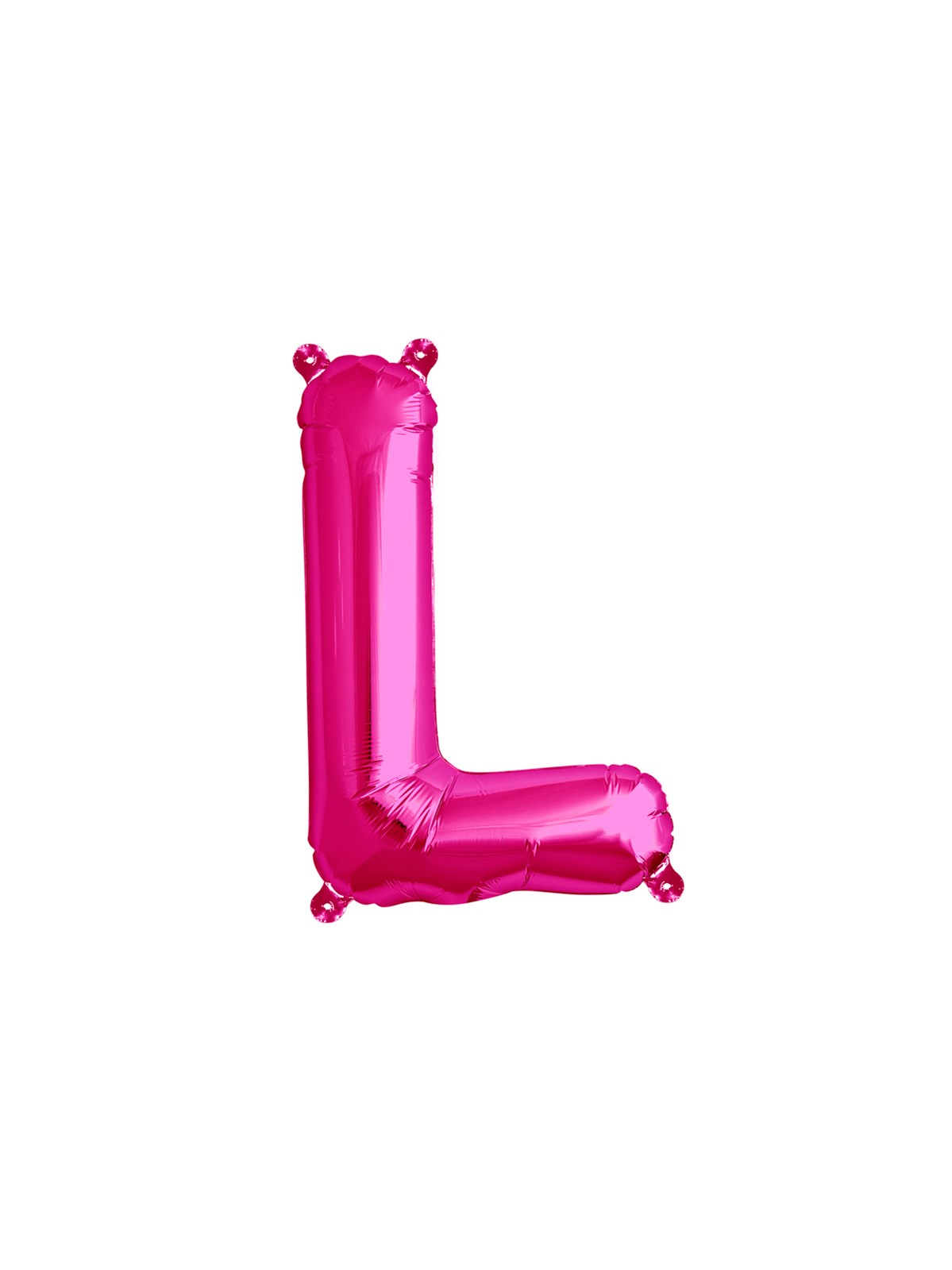 Northstar Foil Balloon Magenta 16" Letter L