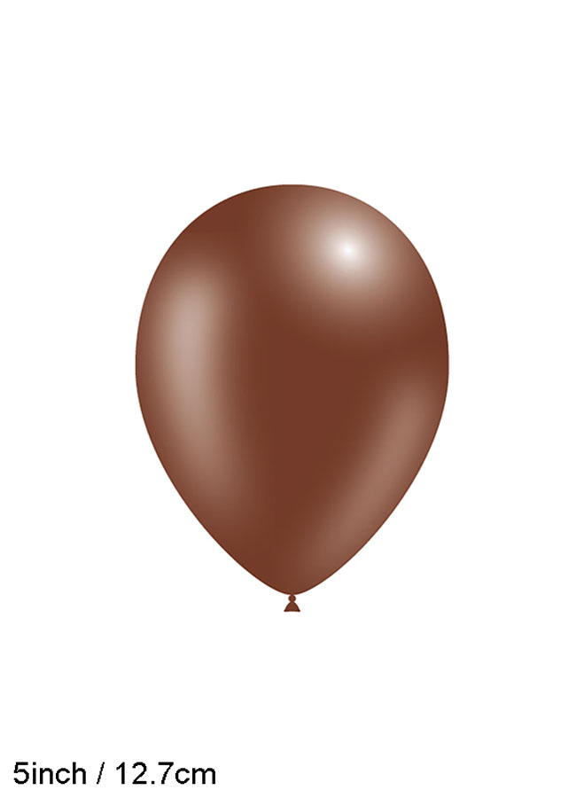 Decotex Pro Fashion Chocolate 5" Latex 100pk