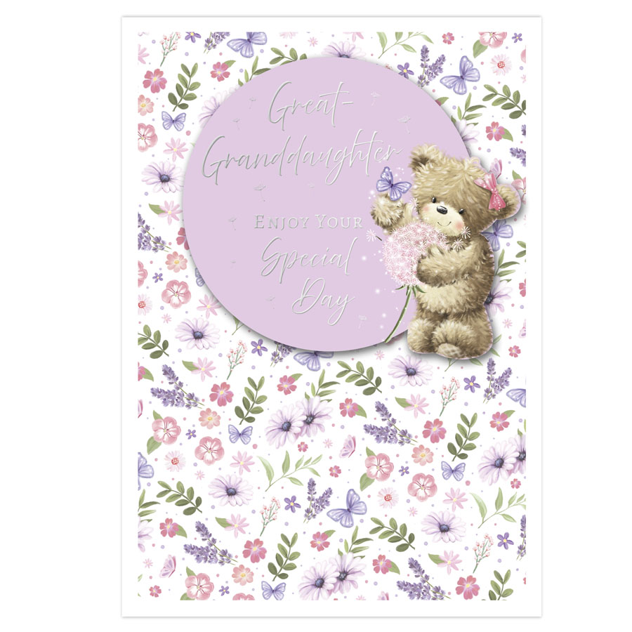 Prelude C50 Birthday Great-Granddaughter 6pk