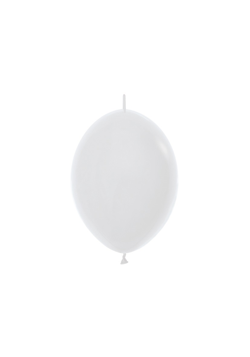 Sempertex 50 Pack Link-O-Loon Fashion White 6