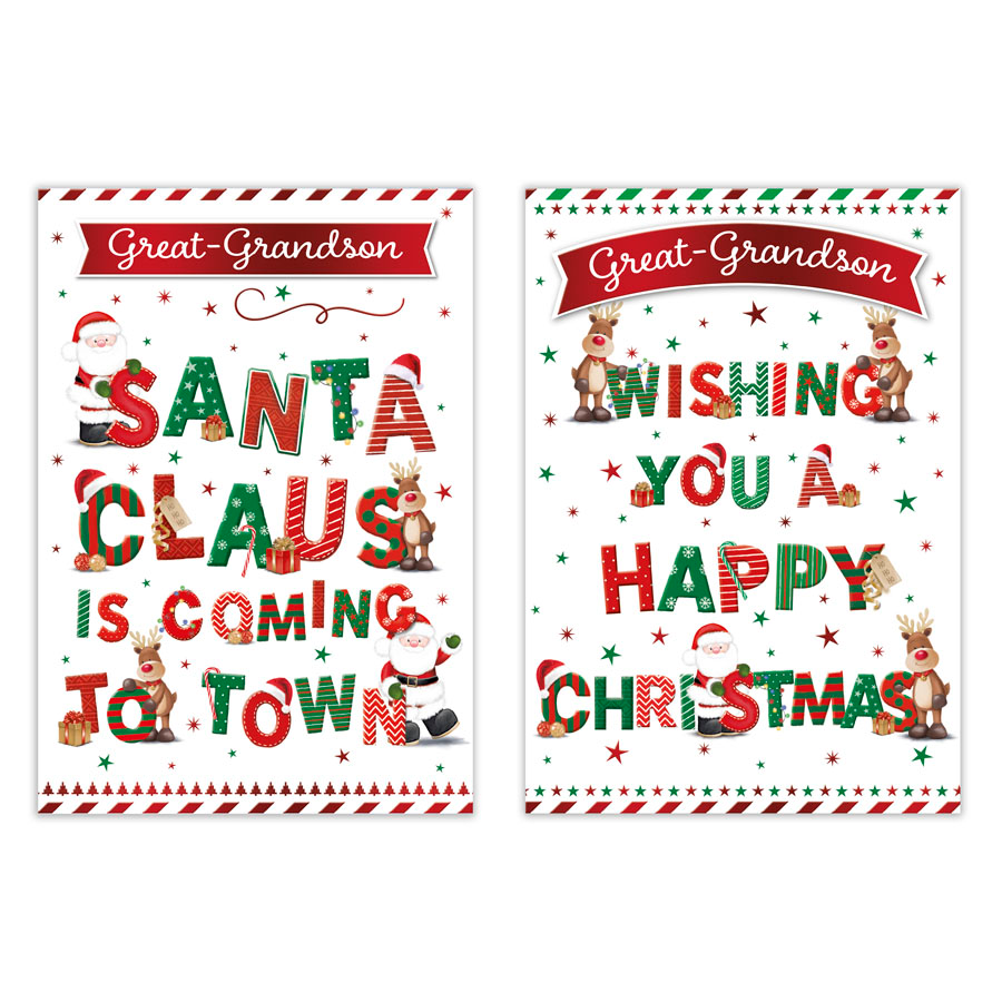 Poppyhill C50 Christmas Great-Grandson 12pk