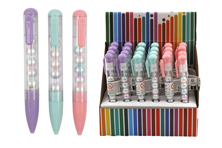 Sifcon 24 Pack Pen Pearlised Beads