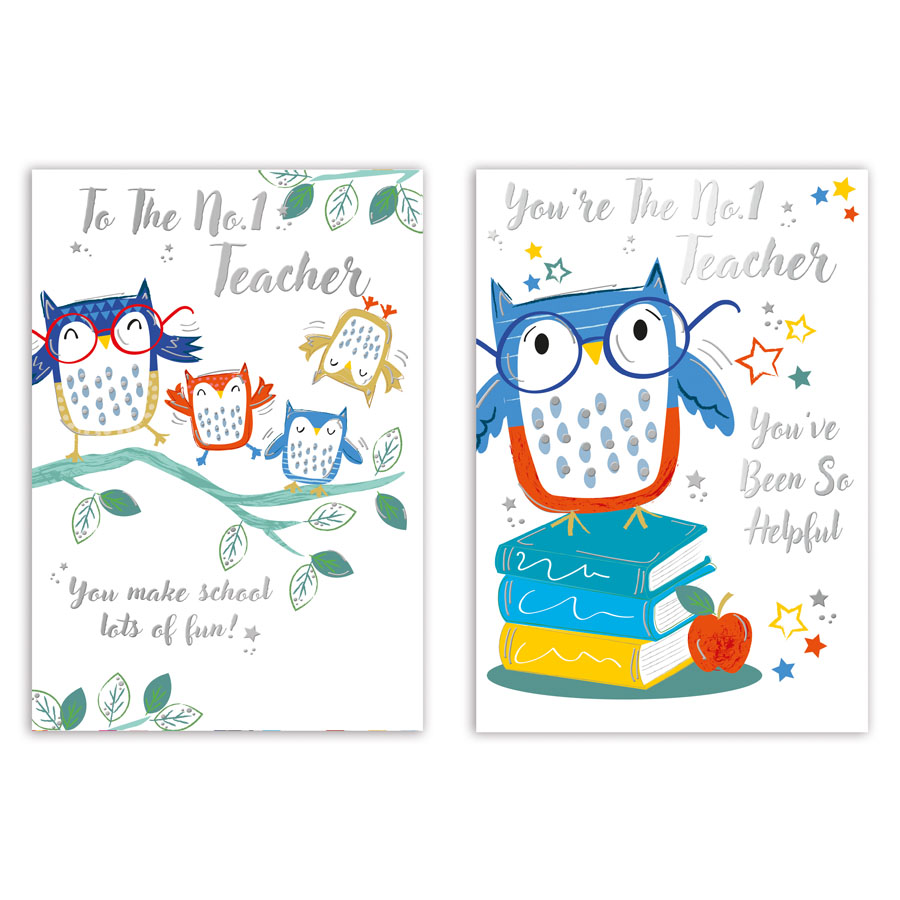 Poppyhill C50 Back To School Teacher 12pk