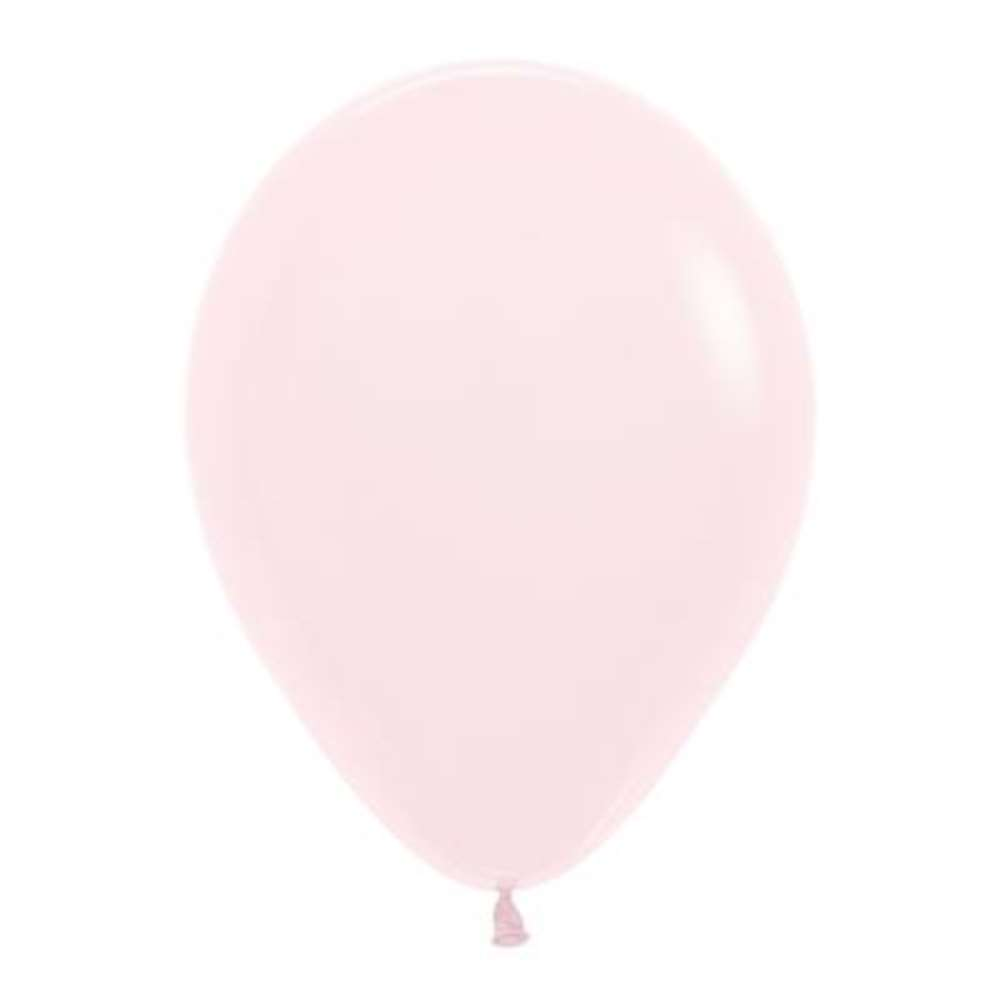 Sempertex Pastel Matte Pink 12" Latex 50pk