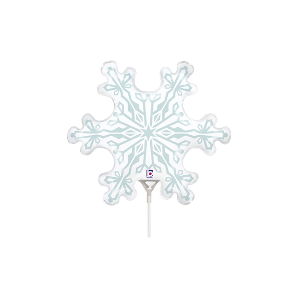 Snowflake 14" Foil Balloon