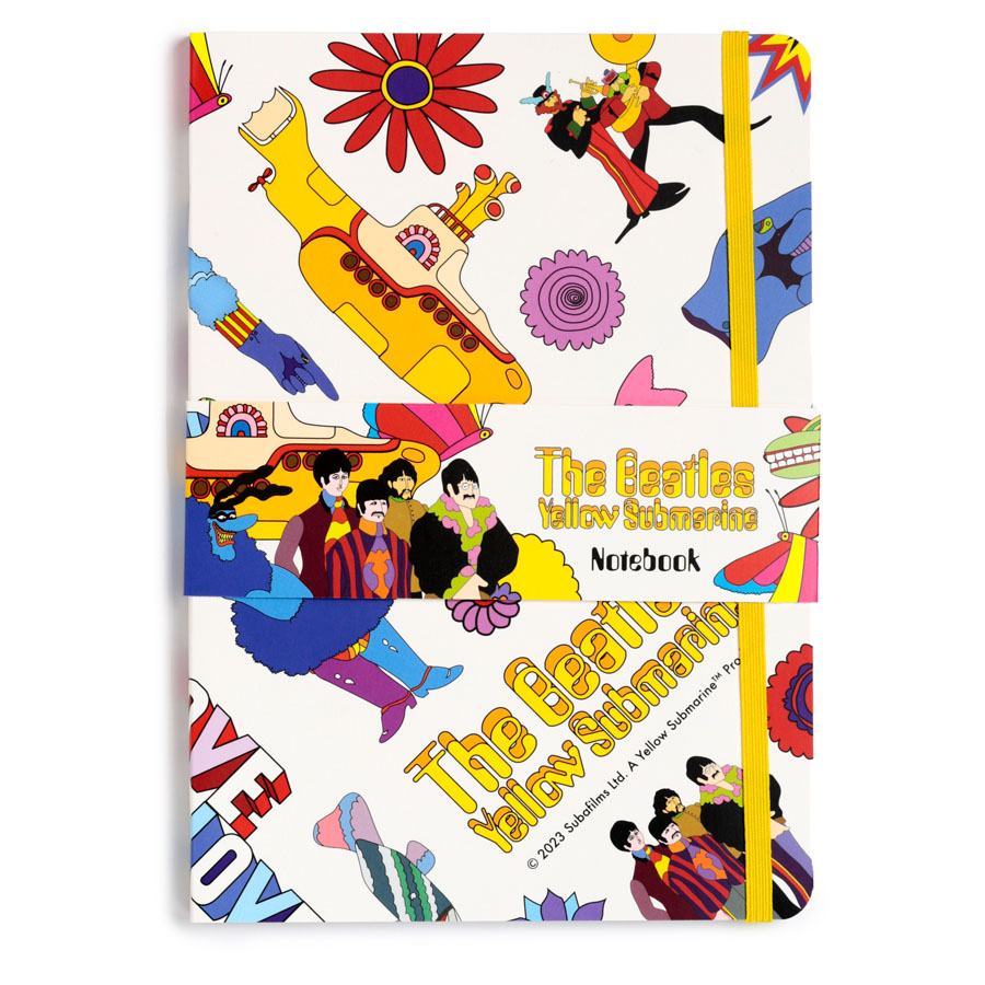 A5 Notepad The Beatles Yellow Submarine