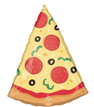 Anagram Foil Balloon Pizza Party 29