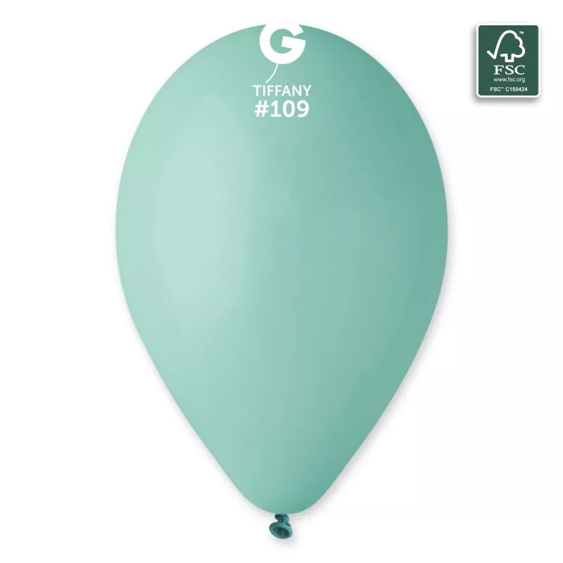 Gemar 50-pack Tiffany 13-inch latex balloons, perfect for decorating events and celebrations, from the Gemar latex decorators collection.