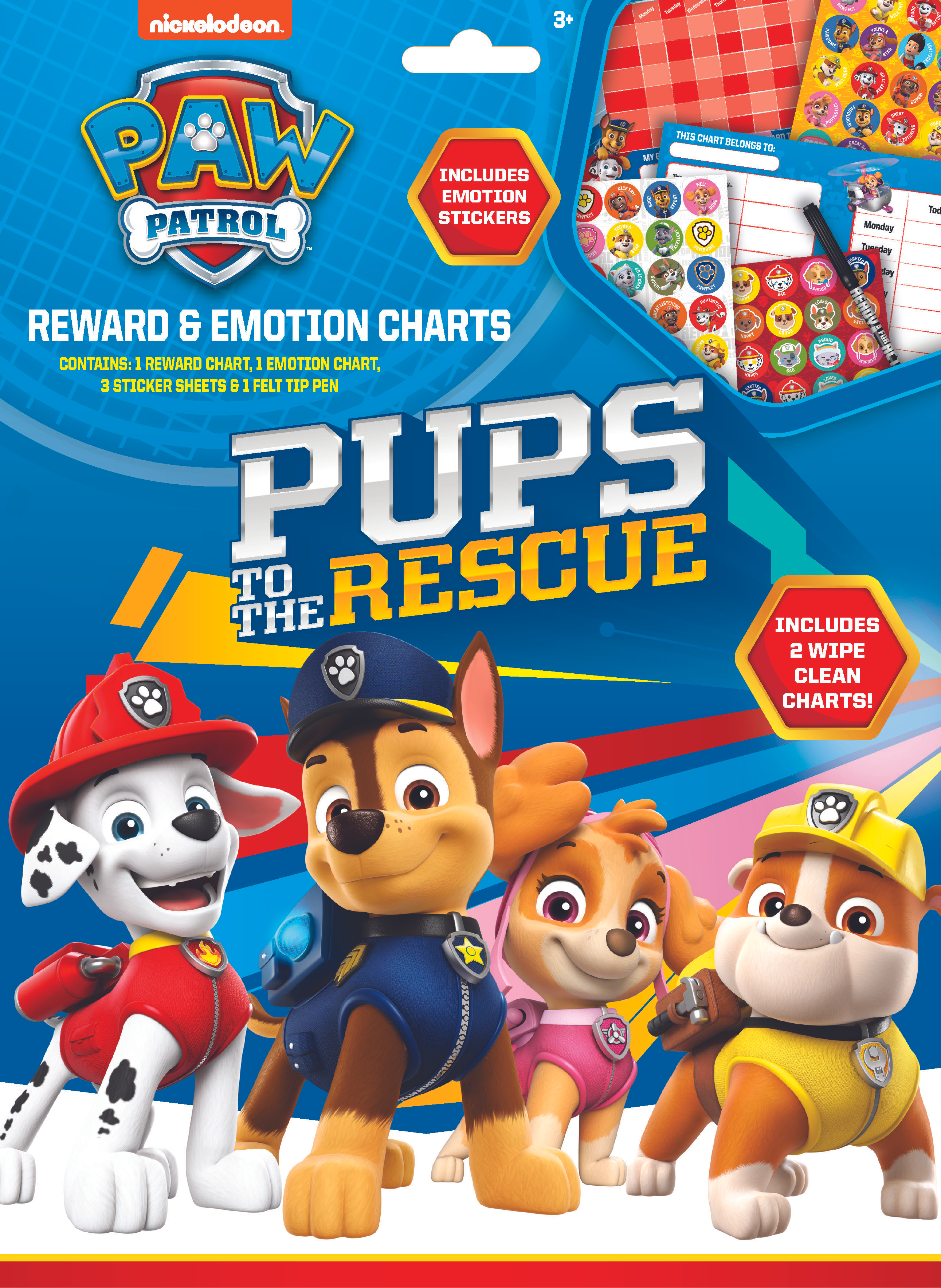 IG Design Group Reward & Emotion Chart Paw Patrol