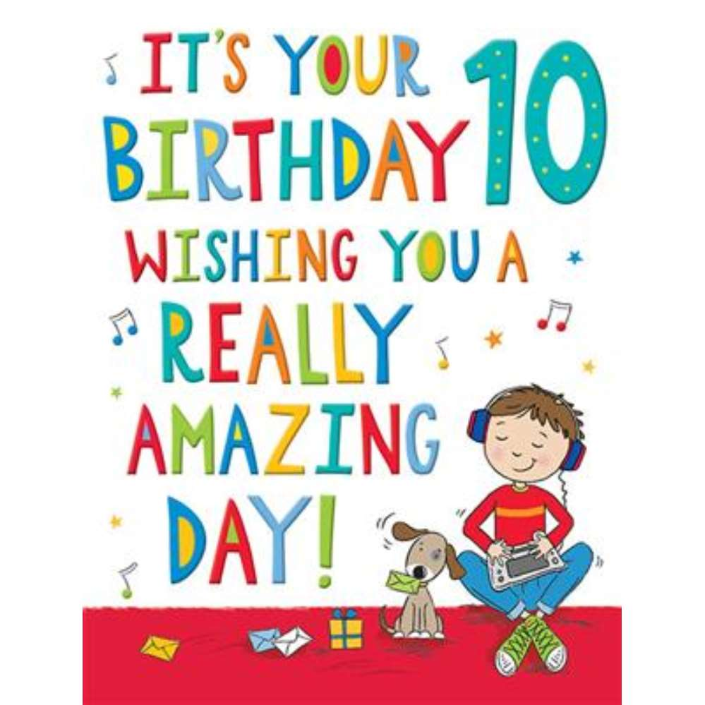 Regal C75 Birthday Age 10 6pk