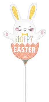 Anagram Foil Balloon Hoppy Easter Bunny 9