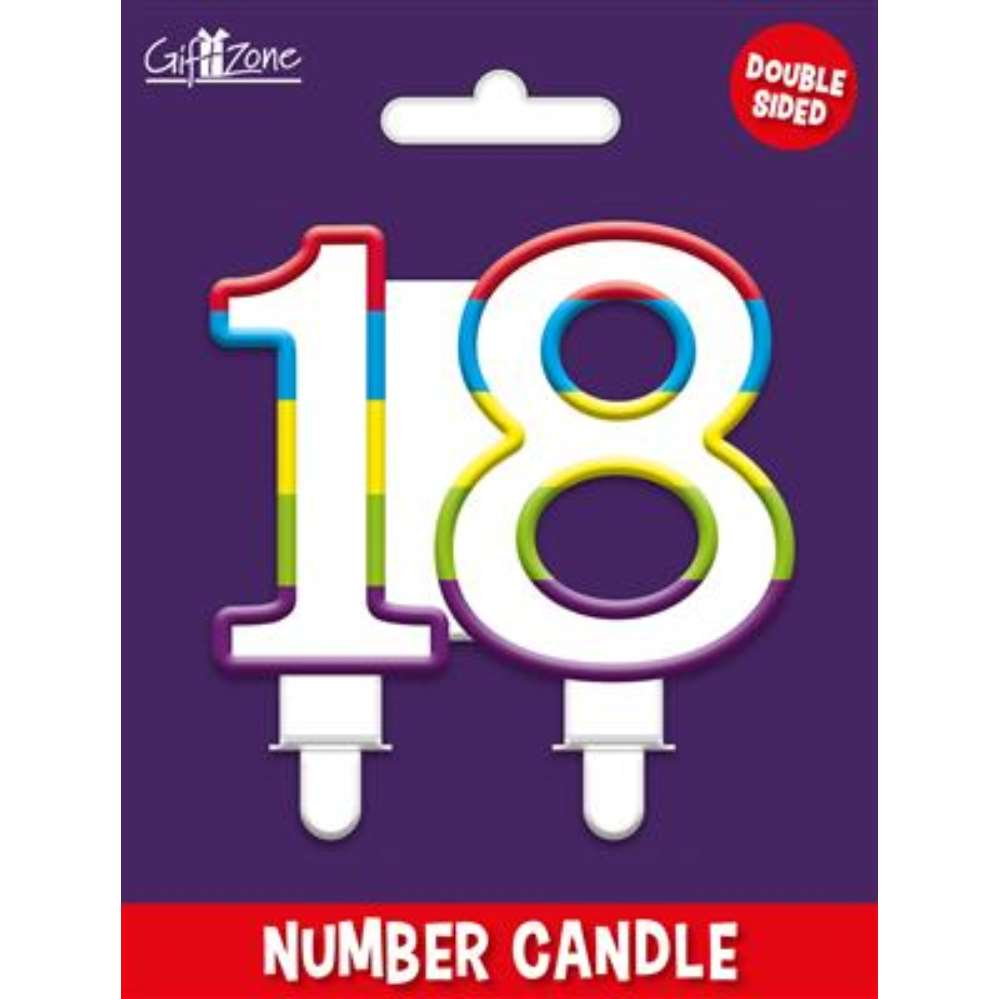 Giftzone Party Candle Age 18