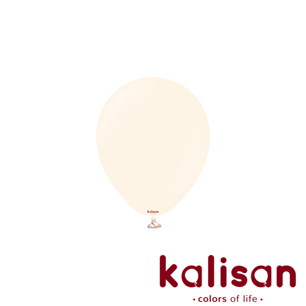 Kalisan Macaron Pale Salmon 5" Latex Balloon 100pk