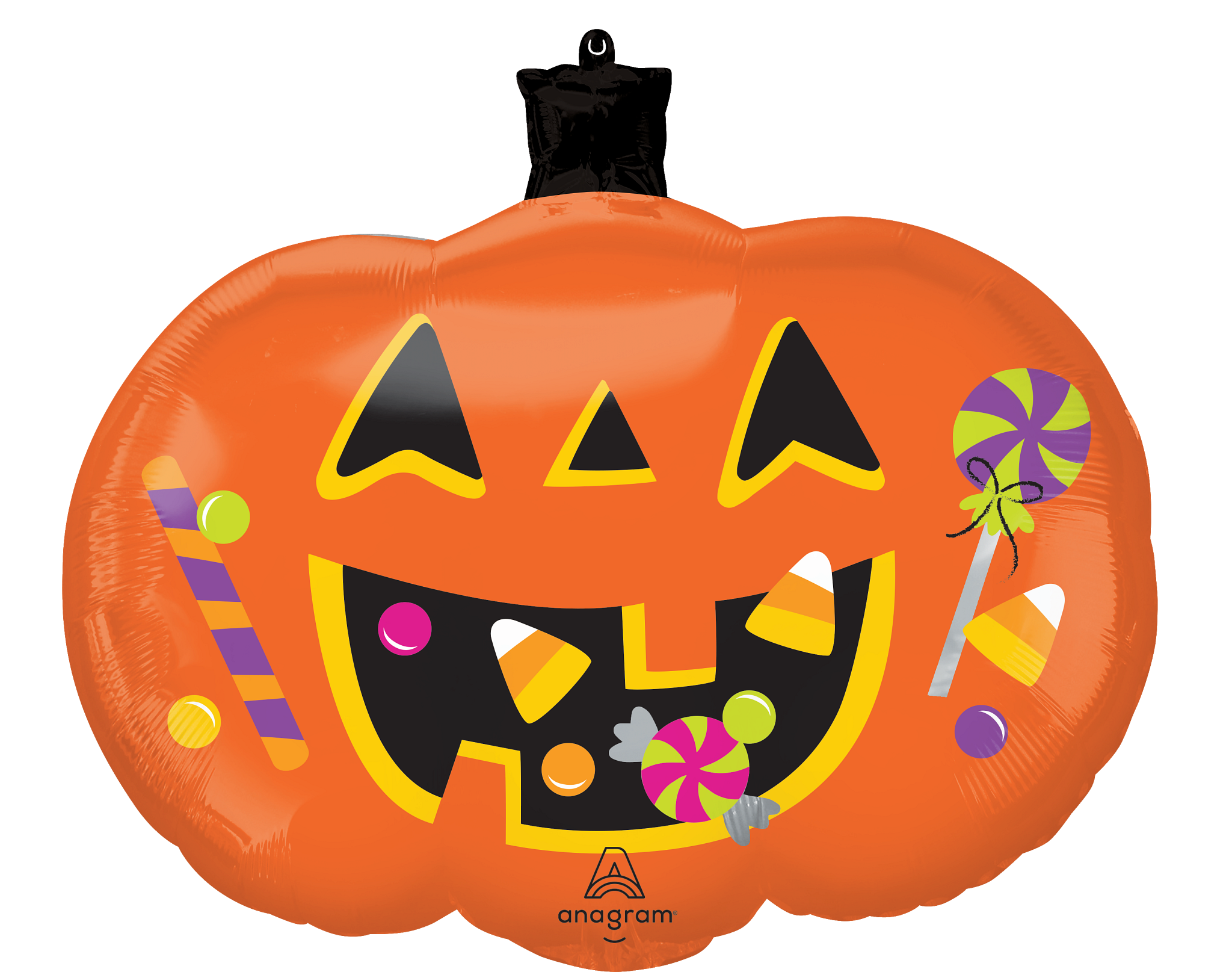 Anagram Trick Or Treat Pumpkin 24" Foil Balloon