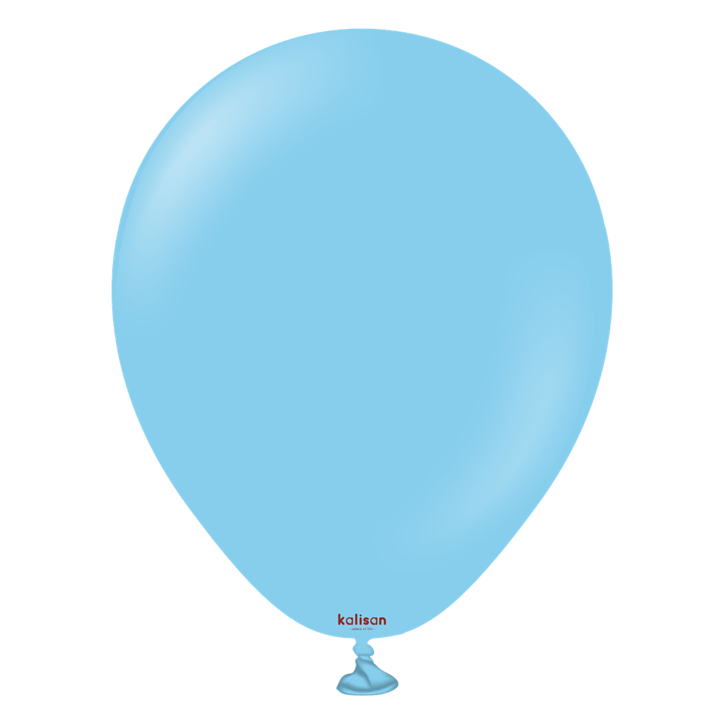Kalisan Standard Baby Blue 5" Latex Balloons 100pk