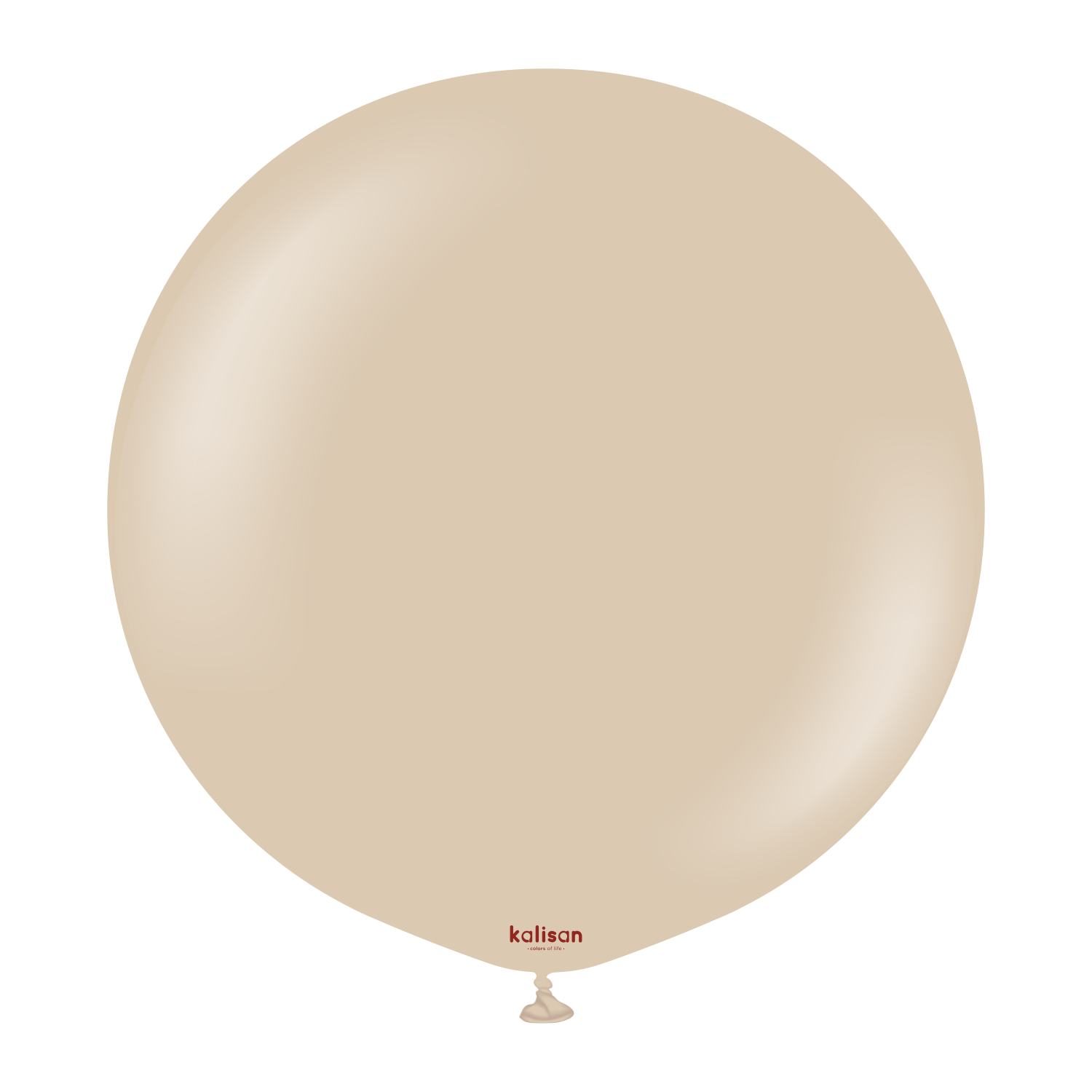 Kalisan Standard Hazelnut 24" Latex Balloons 2pk