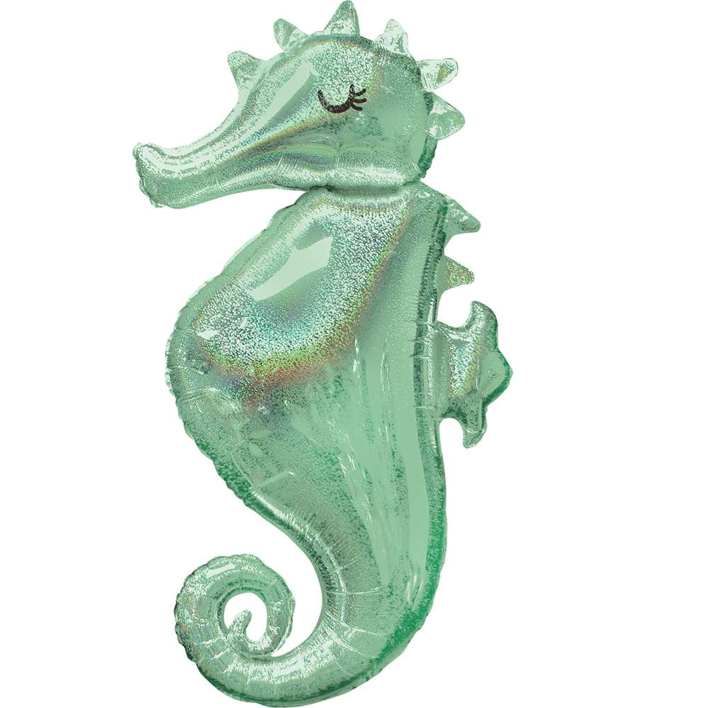 Anagram Mermaid Seahorse 38" Foil Balloon