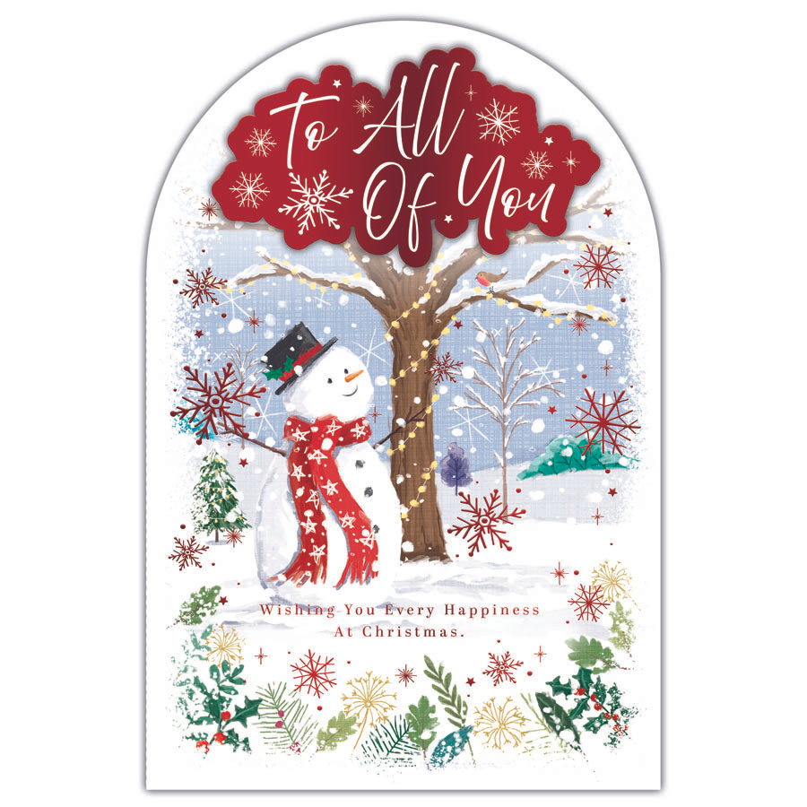 Prelude 6 Pack Cards C75 Christmas To All Of You