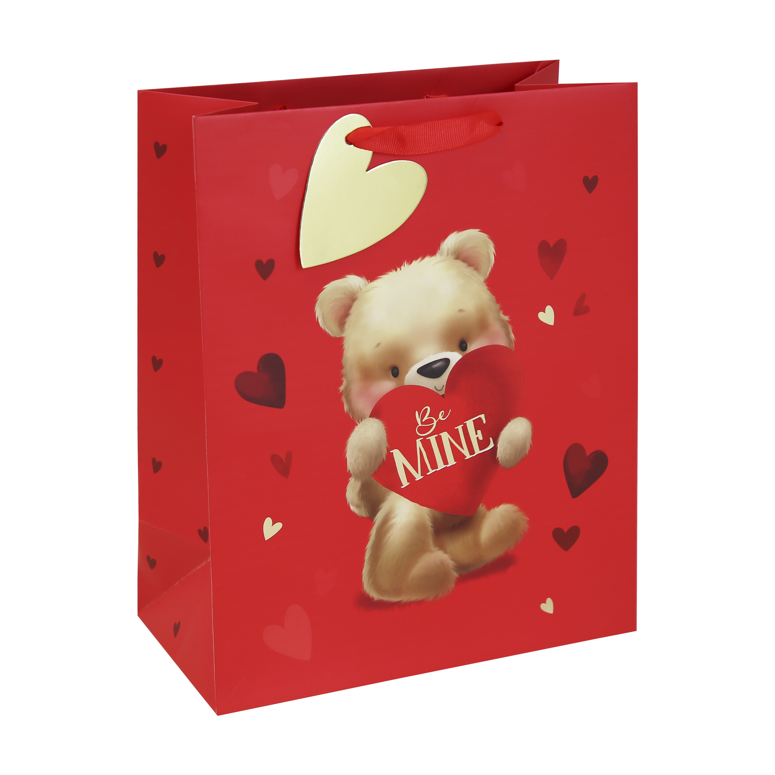 Eurowrap 12 Pack Gift Bag Cute Bear Large