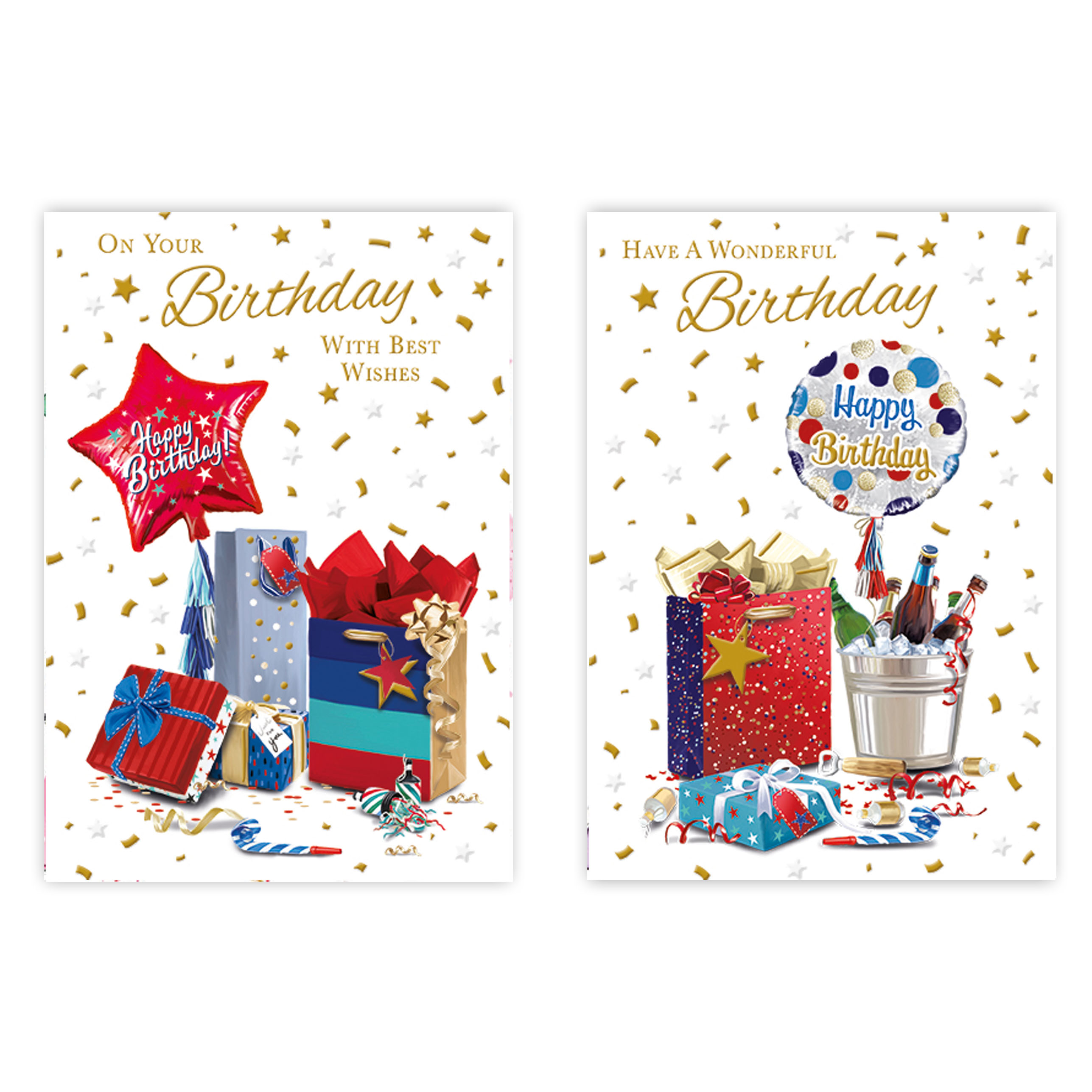 Poppyhill 12 Pack Cards C50 Birthday Open