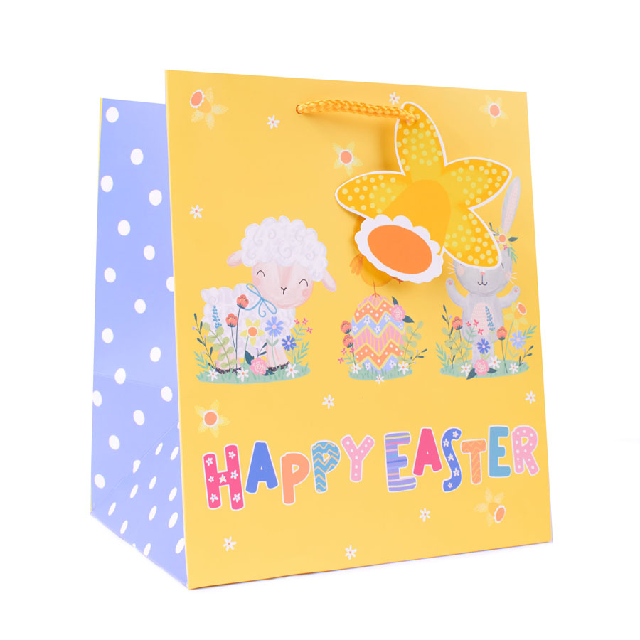 Tiger Feet Gift Bag Easter Character Large 6pk
